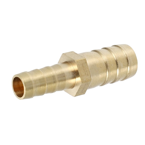 Unique Bargains Car Engine Hose Fitting Connect Reducer 14mm-10mm Straight Shape Hose Fitting Splicer Universal