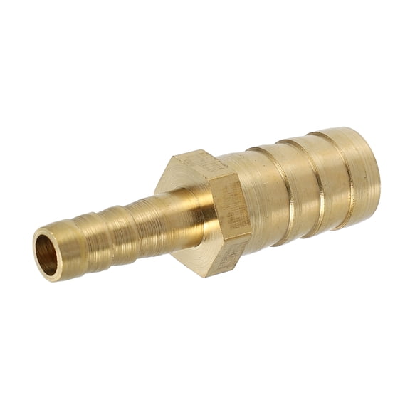 Unique Bargains Car Engine Hose Fitting Connect Reducer 14mm-8mm Straight Shape Hose Fitting Splicer Universal