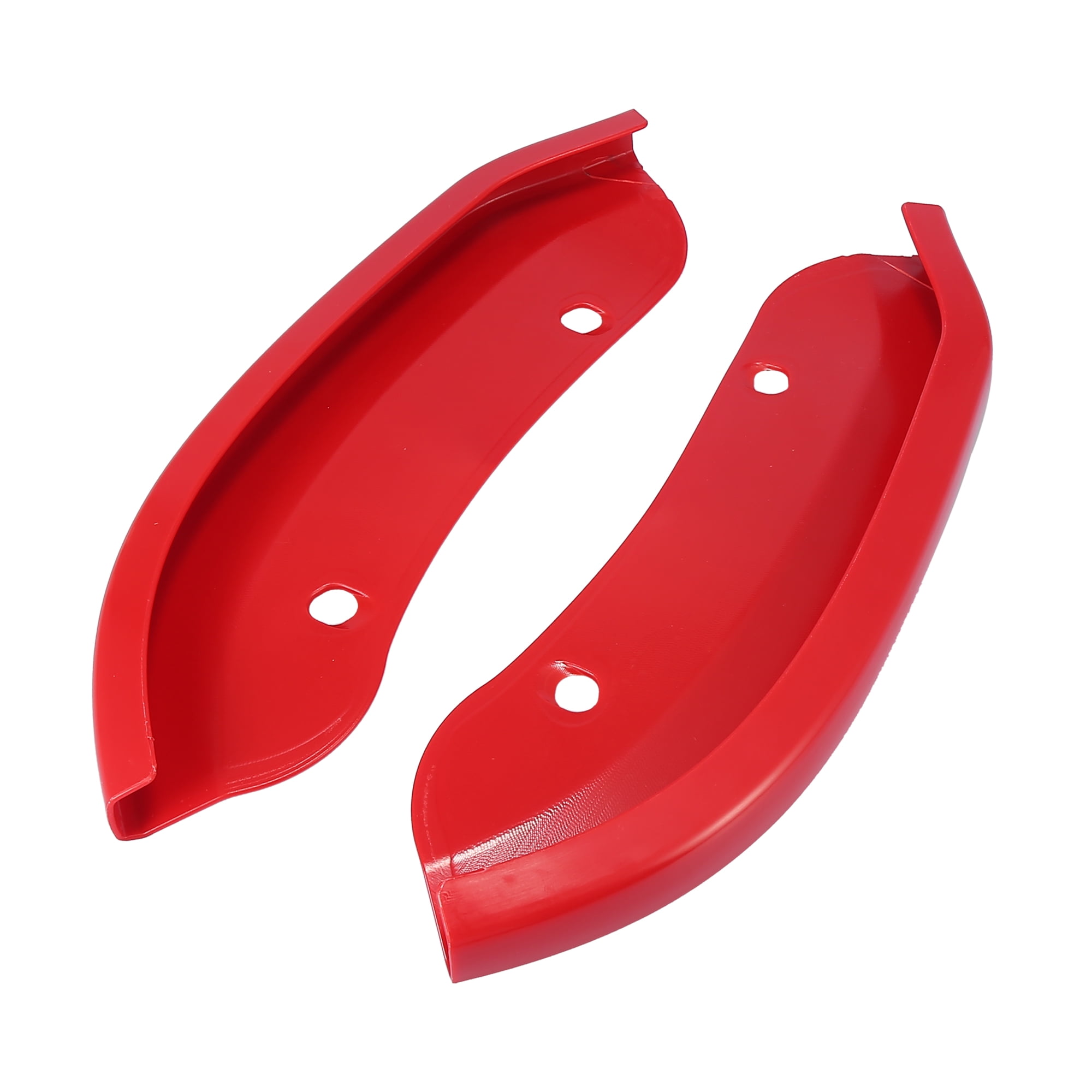 Unique Bargains Car Front Bumper Lip Lever Splitter Protector Red