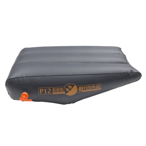 Unique Bargains Car Front Seat Inflatable Mat Car Inflatable Mattress Sleeping Mat for Napping Travel Deep Gray