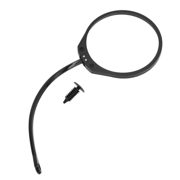 Unique Bargains Car Fuel Tank Cap Tether No.180201556 Black Rubber Anti-Loss Fuel Cap Retaining Strap Fuel Filler Gas Lanyard 1 Pc