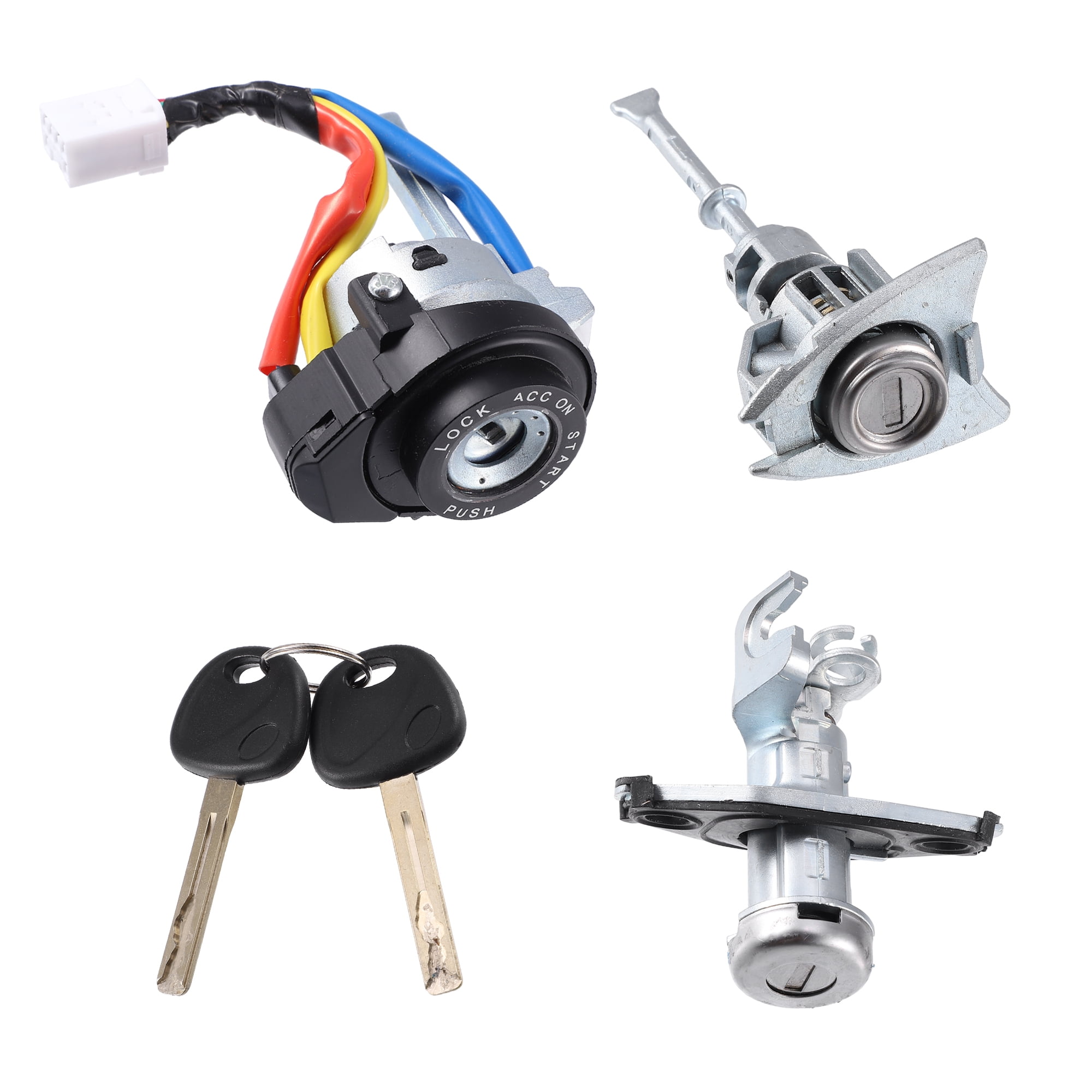 Unique Bargains Car Full Lock Cylinder Ignition Switch for Hyundai Sonata 2009-2014