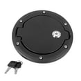 thumbnail image 1 of Unique Bargains Car Gas Cap Fuel Filler Door Cover with Keys Black for Jeep Wrangler JK Unlimited 2007-2017, 1 of 6