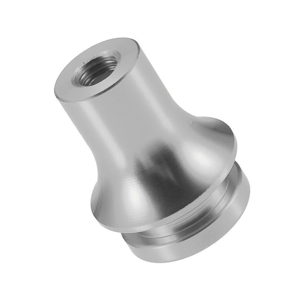 Unique Bargains Car Gear Shift Knob Adapter M10x1.5 Universal for Manual Transmission Aluminum Alloy Silver Tone