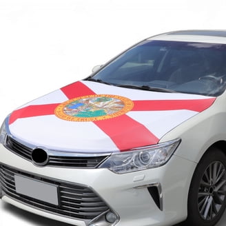 Mushroom Floral Car Hood Cover - Universal Fit 59x39 Inch Elastic Protector