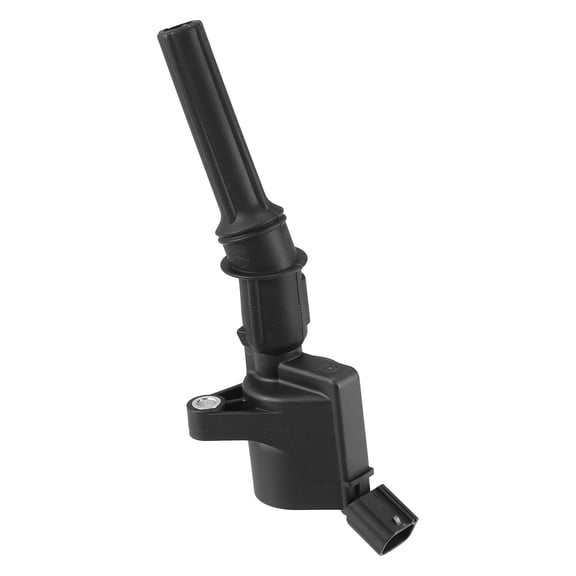 Car Ignition Coil No.F7TZ12029AB for Ford F-150 250 350 450 Black Rubber Metal Plastic