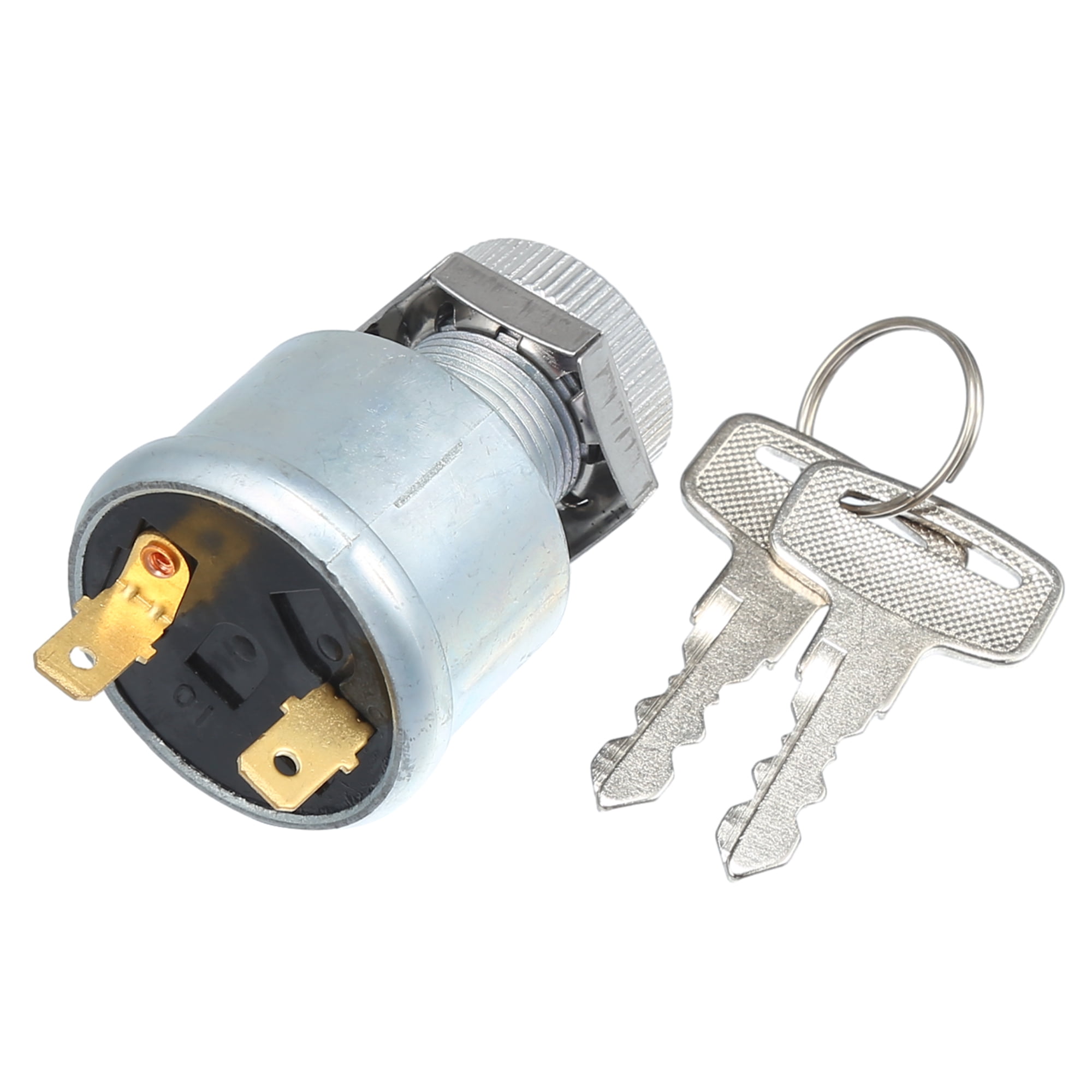 Unique Bargains Car Ignition Switch Alloy Lock Cylinder for EZGO Golf Cart 1981-Up