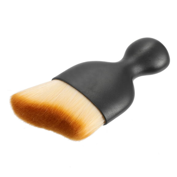 Unique Bargains Car Interior Dust Brush Soft Bristles Detailing Brush for Dashboard Air Conditioner Black Yellow