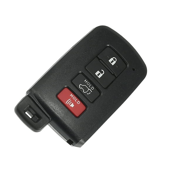 Unique Bargains Car Key Fob Shell 4 Button Remote Control Key Case Shell Keyless Entry Housing for Toyota RAV4 Sequoia