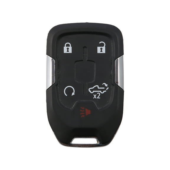Unique Bargains Car Key Fob Shell 5 Button Remote Control Key Case Keyless Entry Housing for GMC Sierra 2019-2020