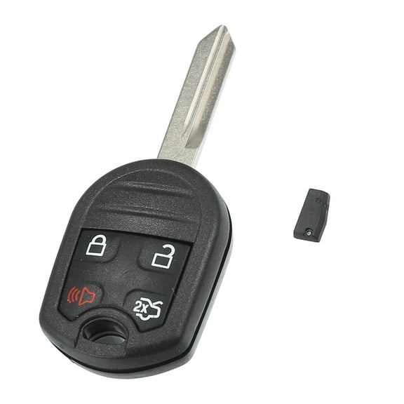 Unique Bargains Car Key Fob with Engine Start Chip for Ford Explorer for Mustang Expedition for Lincoln Navigator