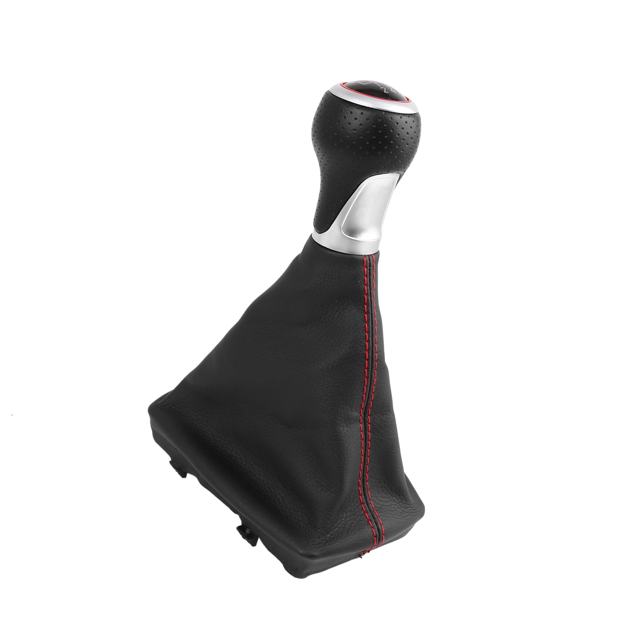 Unique Bargains Car Manual 6-Speed Gear Stick Shift Knob Lever Cover Decor for Audi A3 S3