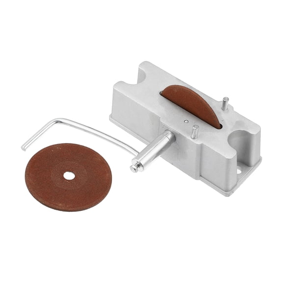 Unique Bargains Car Manual Piston Ring Filer Carbide Grinding Wheel Replace 66785 Aluminum Alloy Silver Tone