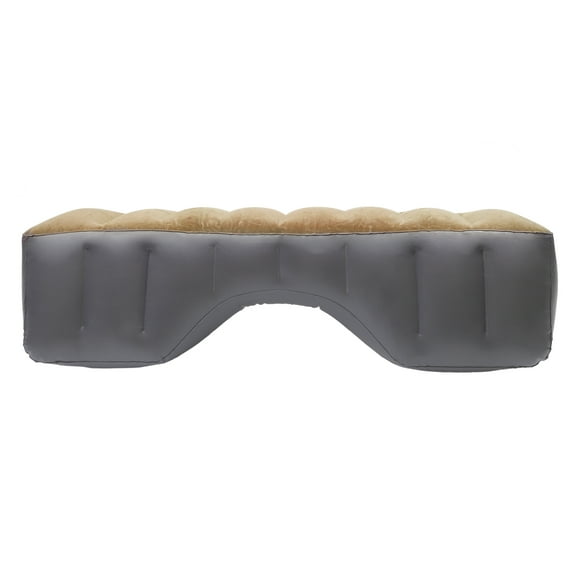 Unique Bargains Car Mattress Sleeping Mat Comfortable Rear Seat Air Bed Gap Pad for Napping Travel, Brown Gray