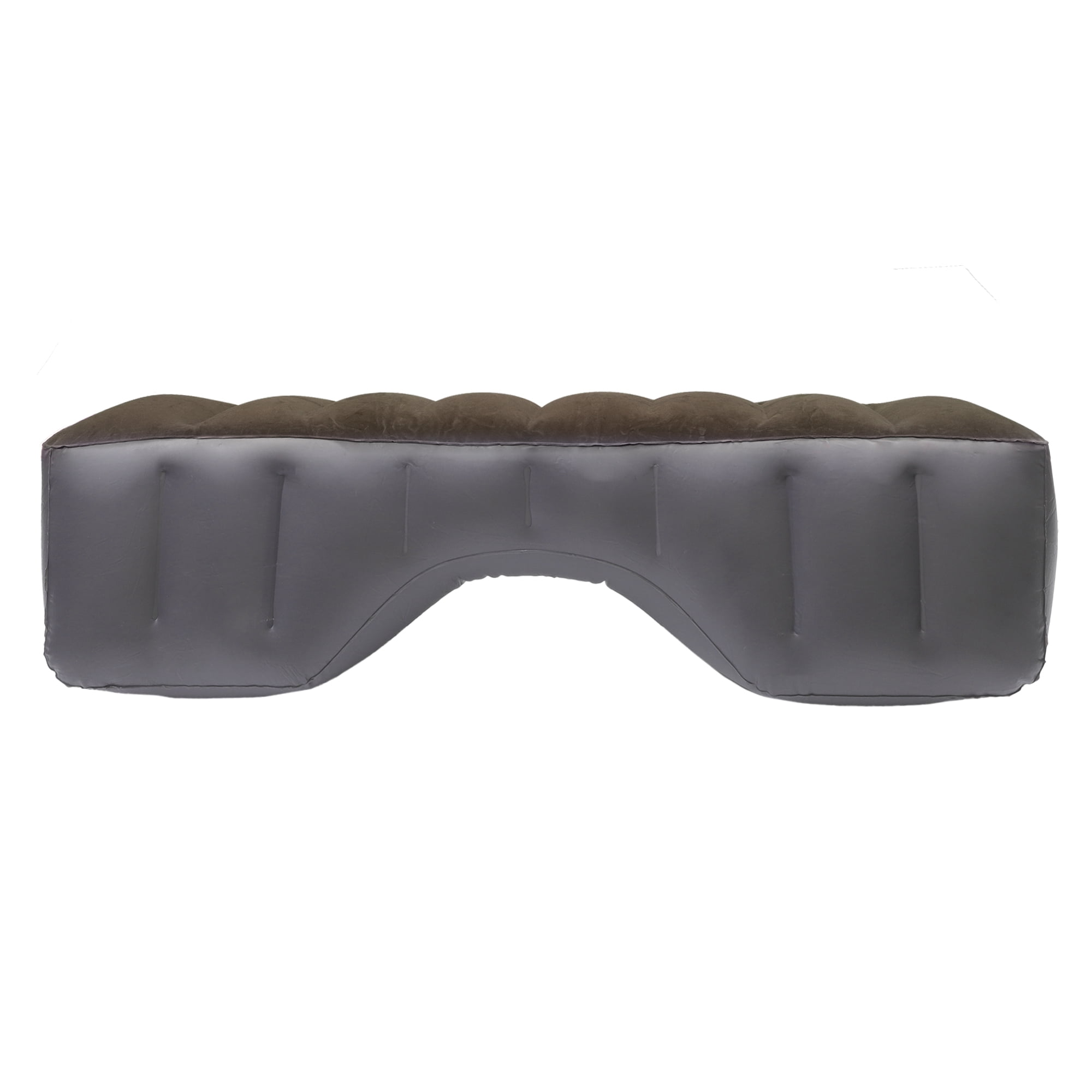 Unique Bargains Car Mattress Sleeping Mat Comfortable Rear Seat Air Bed Gap Pad for Napping Travel Deep Brown Gray