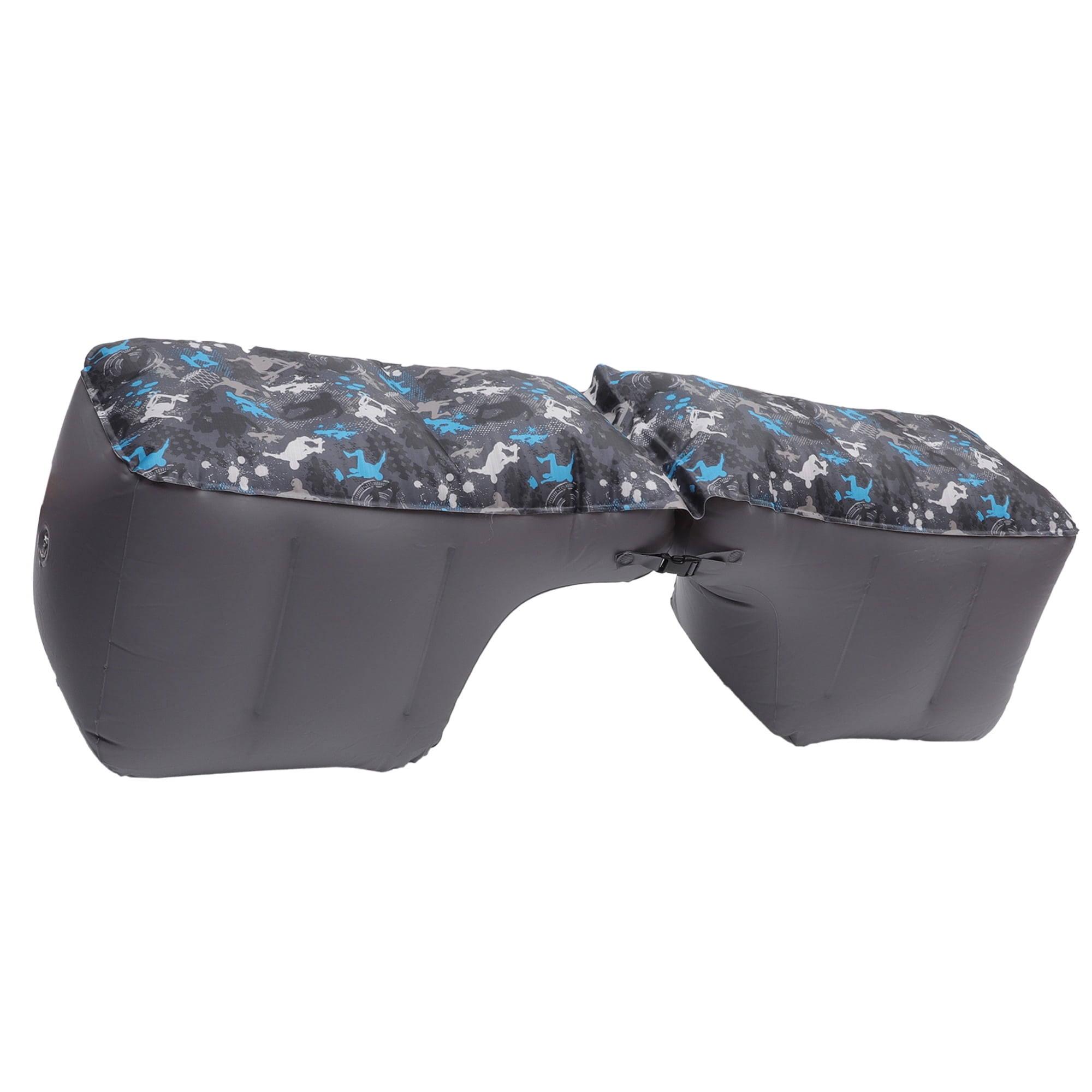 Unique Bargains Car Mattress Sleeping Mat Comfortable Rear Seat Air Bed Gap Pad for Napping Travel Gray Assorted Color