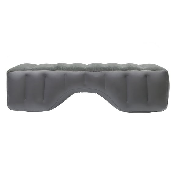 Unique Bargains Car Mattress Sleeping Mat Comfortable Rear Seat Air Bed Pad for Napping Travel Gray