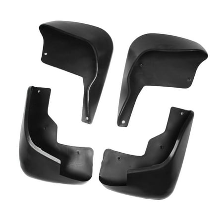 Unique Bargains Car Mudguard Splash Guards Mud Flaps Front Rear Set for 206