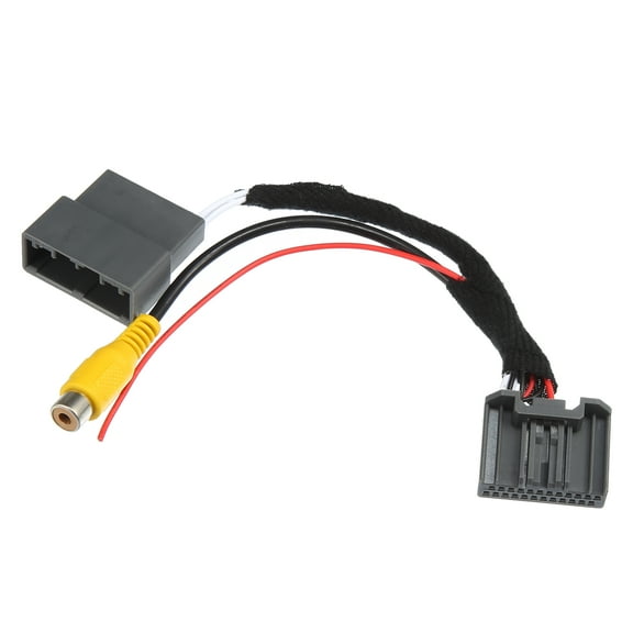 Unique Bargains Car Navigation Reverse Rear View Camera Cable Dual Adapter for Honda Elysion 2016-2018