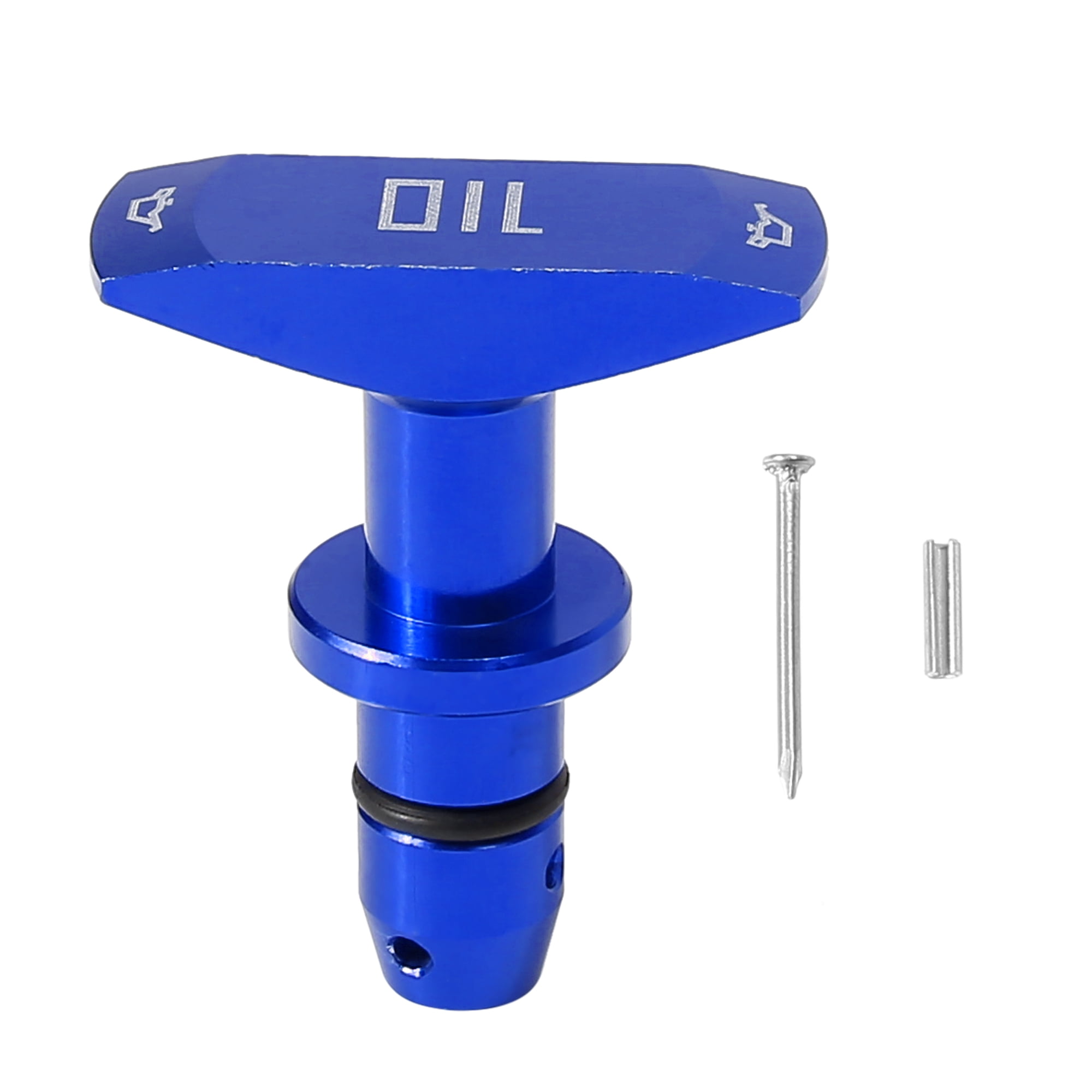 Unique Bargains Car Oil Dipstick Pull Handle Aluminum Alloy 5mm with