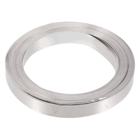 Unique Bargains Car Pure Nickel Strip Tape Plate 32.8ft Pure Nickel Strips for 18650 Battery Lithium Battery Pack Welding 99.6% Purity Nickel Silver Tone 0.2x8mm