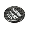 thumbnail image 1 of Unique Bargains Car Push Start Button Cover Car Engine Start Button Cover Trim for Mercedes Benz AMG GLA Black, 1 of 7