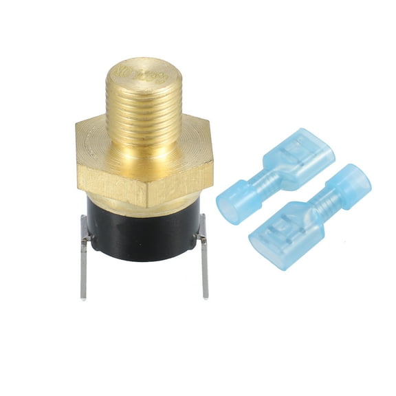 Unique Bargains Car Radiator Engine Temperature Thermo Sensor Switch 1/8'' NPT 135-150 Degrees on 115 Degrees Off