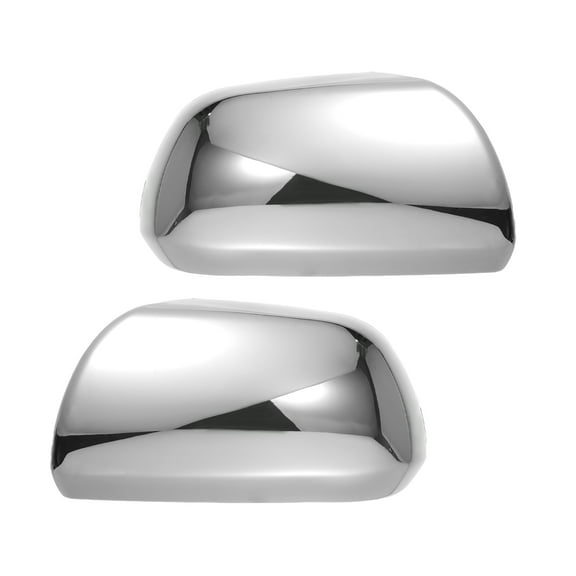 Unique Bargains Car Rear View Driver Passenger Side Mirror Cover Cap Overlay for Toyota Sienna 11-20 Pair Chrome Plated