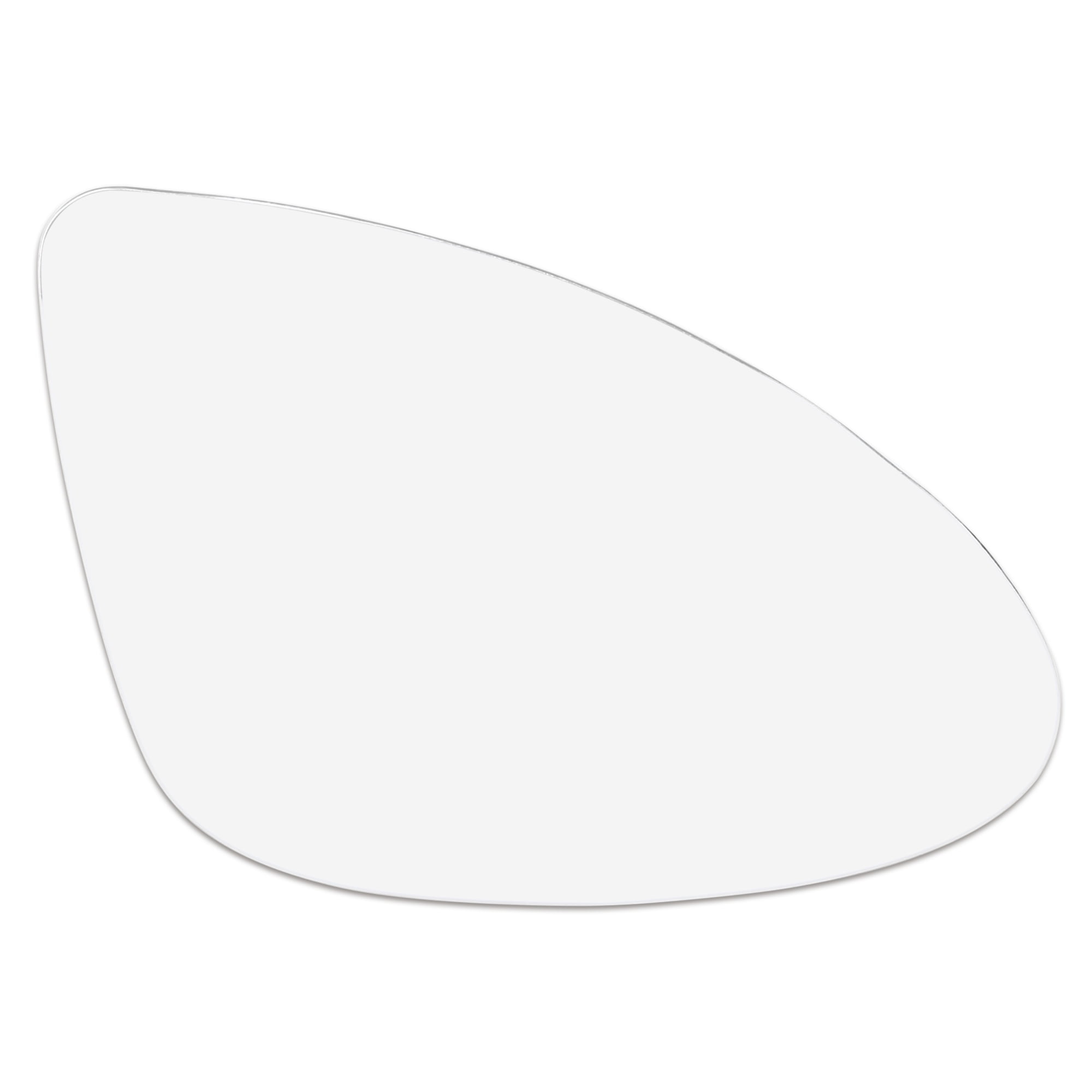 Unique Bargains Car Rearview Mirror Glass with Backing Plate Heated Right