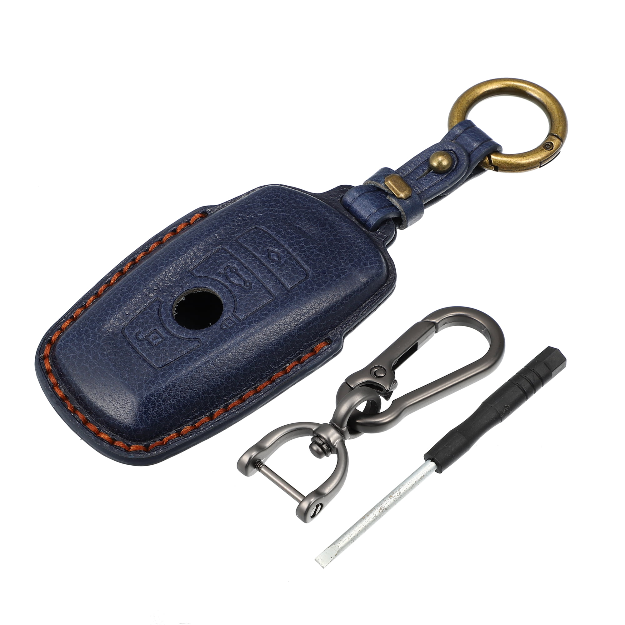 Pure Handmade Leather BMW Car Key Cover, Suitable for BMW Key