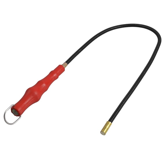 Unique Bargains Car Repair Red Plastic Handle Magnetic Pickup Tool 5cm / 22.4"