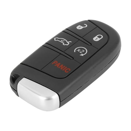 Unique Bargains Car Replacement Key Fob Shell Case Black M3N-40821302 for Jeep Compass 2017-2018