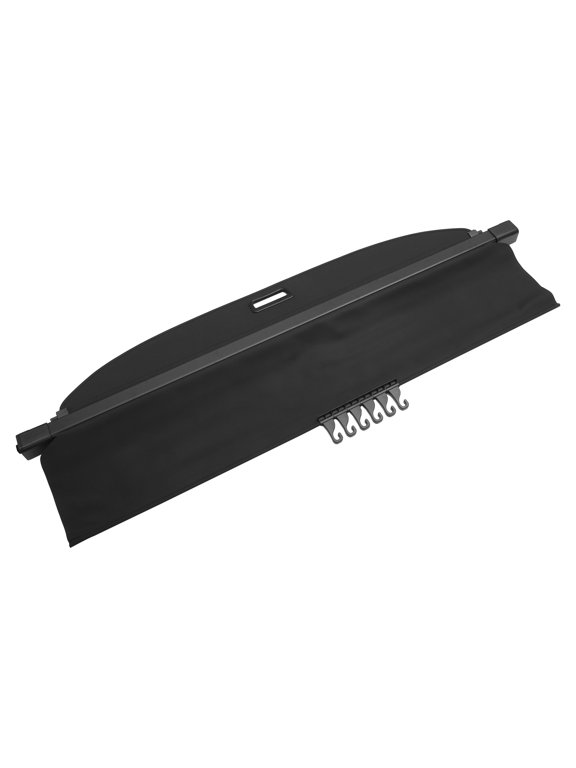 Car Retractable Cargo Cover for Ford Edge 15-22 Waterproof Non Slip SUV Rear Trunk Shielding Shade Black