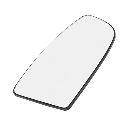 Unique Bargains Car Right Mirror Glass with Backing Plate