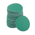 thumbnail image 1 of Unique Bargains Car Sanding Discs 2 inch Abrasion Resistance | Round Hook and Loop Sandpaper Green 50 Pcs 120 Grit, 1 of 7