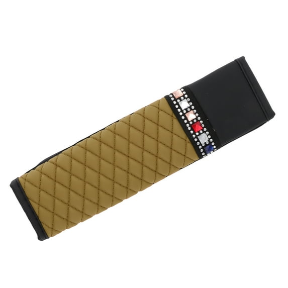 Unique Bargains Car Seatbelt Covers for Adults Children Shoulder Pad Seat Belt Pad Cover 6.5x23cm Beige