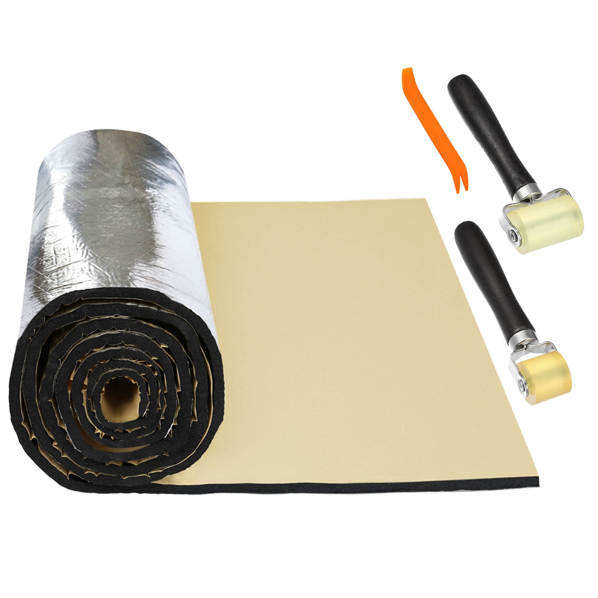 Engine Mat Unique Bargains Car Sound Insulation Mat Kit 10mm Door Hood Engine Heat ...