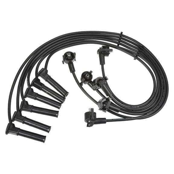 Unique Bargains Car Spark Plug Coil Wires 7mm Fit for Ford Explorer for Mercury Mountaineer No.1U2Z12259JB - Pack of 6