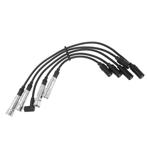 Unique Bargains Car Spark Plug Coil Wires Fitfor Audi 80 Notchback 2.0 (1991 - 1994) 66 KW No.059998031 - Pack of 5