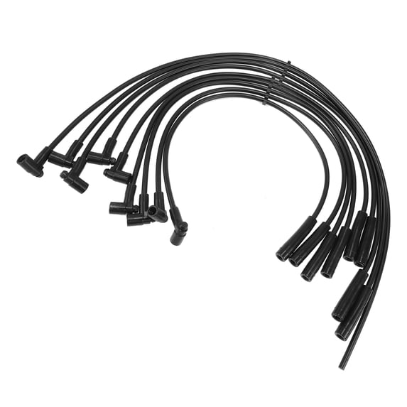 Unique Bargains Car Spark Plug Coil Wires Ignition Coil Harness Cable Fit for Chevrolet Blazer V8 7.4L 1973 - Pack of 9