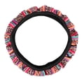 thumbnail image 1 of Unique Bargains Car Steering Wheel Cover Protector Non-Slip Leopard Pattern, 1 of 8
