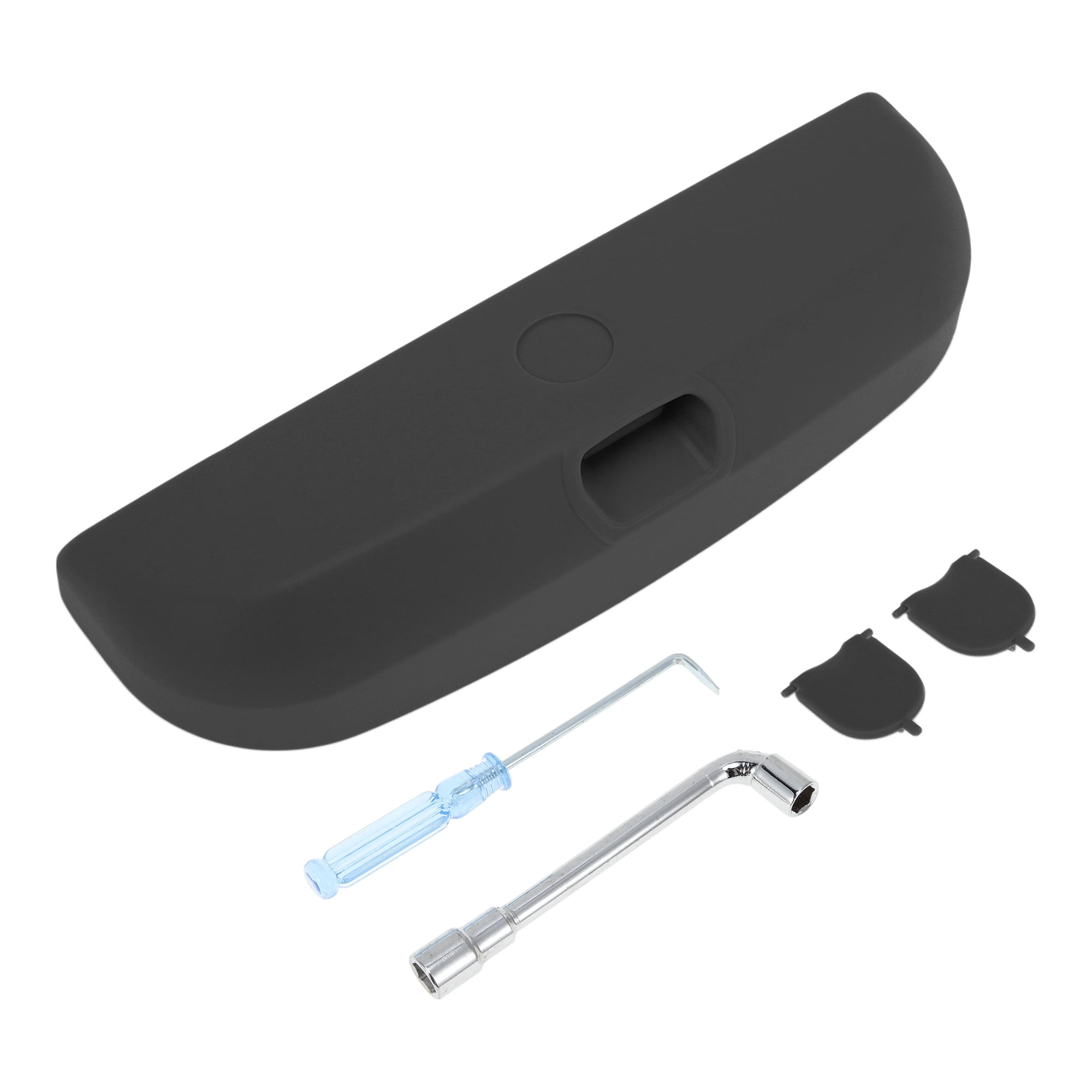 Unique Bargains Car Sunglasses Case for Volvo XC60 2016-2024 Eyeglasses Holder Storage Box Plastic Black 1 Set
