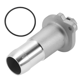 Unique Bargains Car Thermostat Inner Engine Coolant Thermostat Housing Assembly No.12622316 for GMC Canyon 2004-2012 Aluminum Alloy Silver Tone Durable