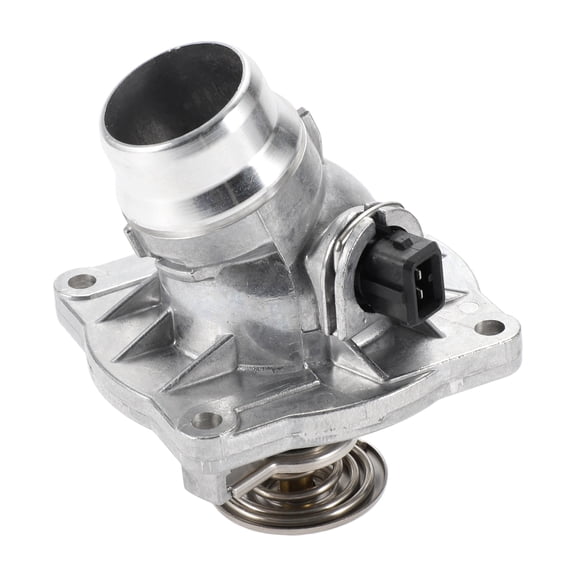 Unique Bargains Car Thermostat for Land Rover Range Rover 2003-2005 for BMW 540i 1999-2003 Engine Coolant Thermostat Housing Assembly No.11531436386 Aluminum Alloy