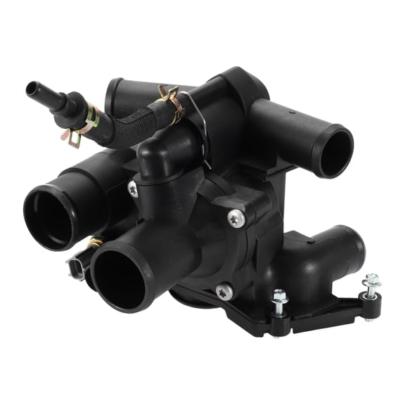 Unique Bargains Car Thermostat for Land Rover Range Rover 2003-2012 Sport 2005-2013 3.6L Engine Coolant Thermostat Housing Assembly No.LR004318 Plastic 1 Pcs