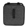 thumbnail image 1 of Unique Bargains Car Trash Can Hanging Front Rear Seats Fabric Trash Bin Silver Tone Black 1 Pcs, 1 of 6