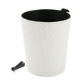 thumbnail image 1 of Unique Bargains Car Trash Can Hanging Front Rear Seats Trash Bin Weaving Pattern White 1 Pcs, 1 of 6