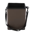 thumbnail image 1 of Unique Bargains Car Trash Can Hanging and Foldable Front Rear Seats Back Trash Bin Brown 1 Pcs, 1 of 6