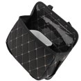 thumbnail image 1 of Unique Bargains Car Trash Can w/ Barrel Foldable Portable Front Rear Seat Trash Bin 1 Pc Black, 1 of 7