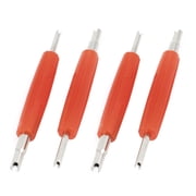 Unique Bargains Car Truck Motorcycle Bike 2 Way Tire Tyre Valve Stem Core Remover Repair Install Tool 4pcs